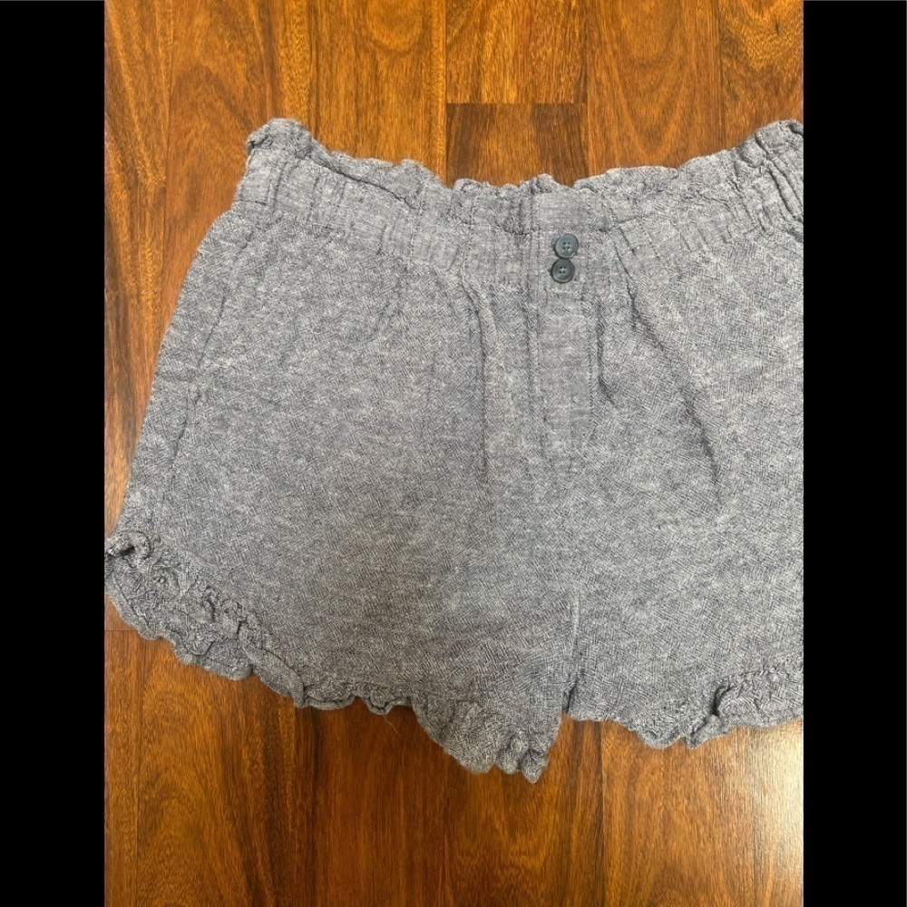 TIME and tru women’s linen blend shorts size medium - Picture 3 of 5